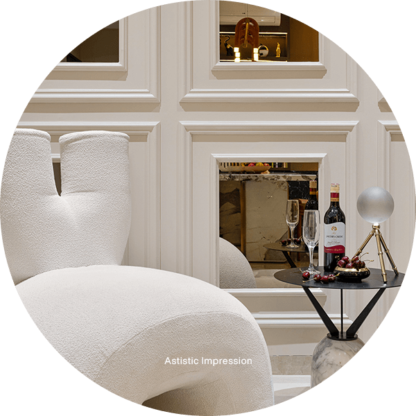 Elegant Luxury Seating Area